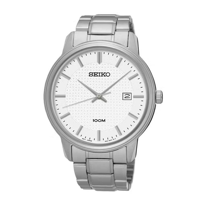 Seiko Neo Classic White Men's Watch SUR191P1 from WatchPilot