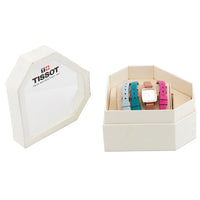 Tissot Lovely Summer Set Square Ladies' Rose Gold Watch