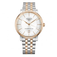 Tissot Carson Premium Automatic Powermatic 80 Men's Rose Gold Two-Tone Watch