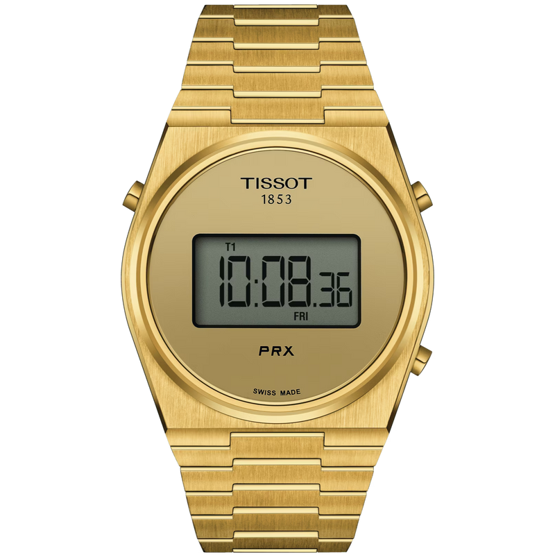 Tissot PRX Digital Men's Gold Watch T137.463.33.020.00