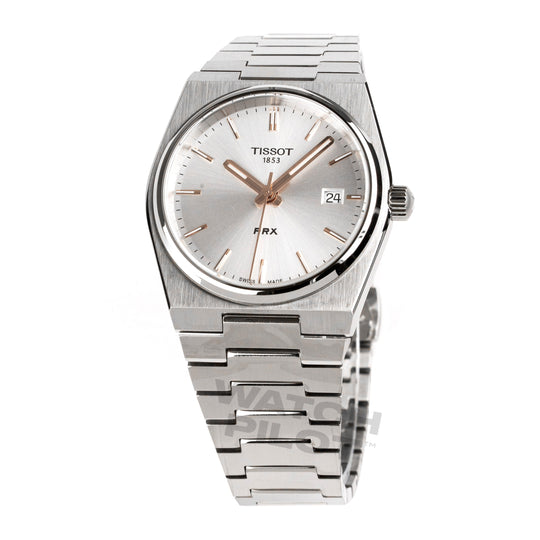 Tissot Prx 35Mm Unisex Silver Watch T1372101103100