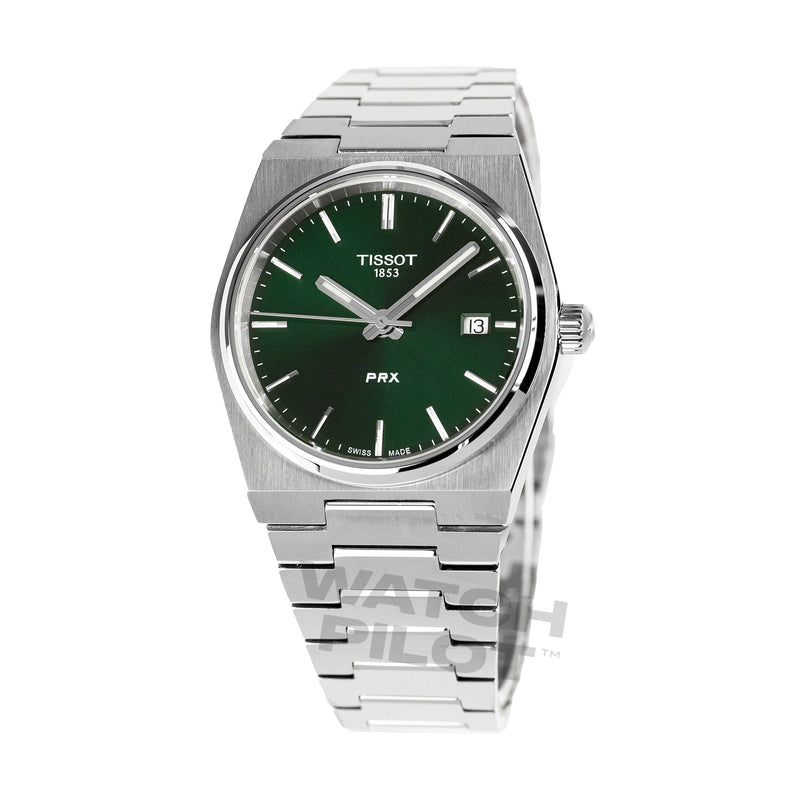 Tissot Prx 35Mm Unisex Green Watch T1372101108100 from WatchPilot™