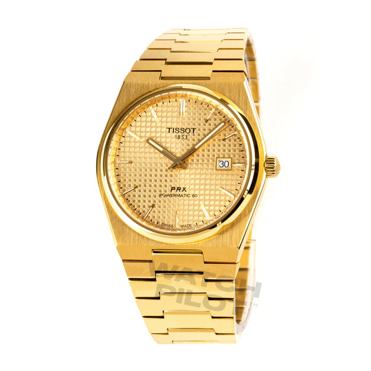 Tissot PRX Men's Automatic Gold Watch T1374073302100