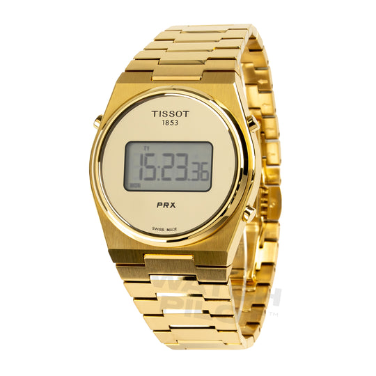Tissot PRX Digital Men's Gold Watch T1374633302000