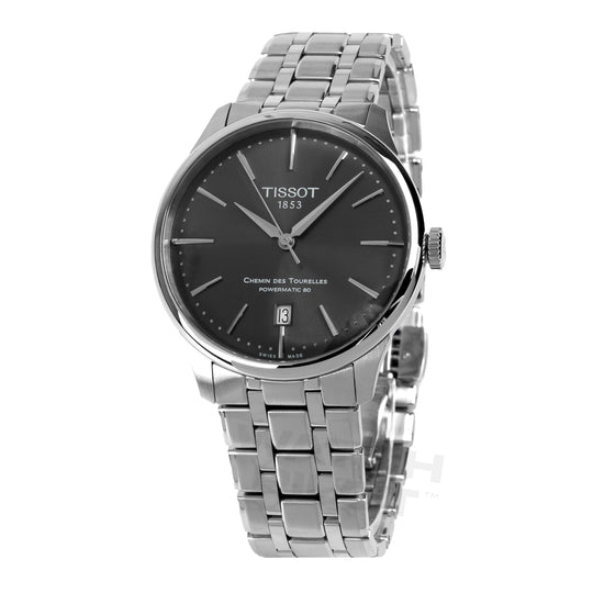 Tissot Chemin Des Tourelles Powermatic 80 Men's Black Watch T1398071106100