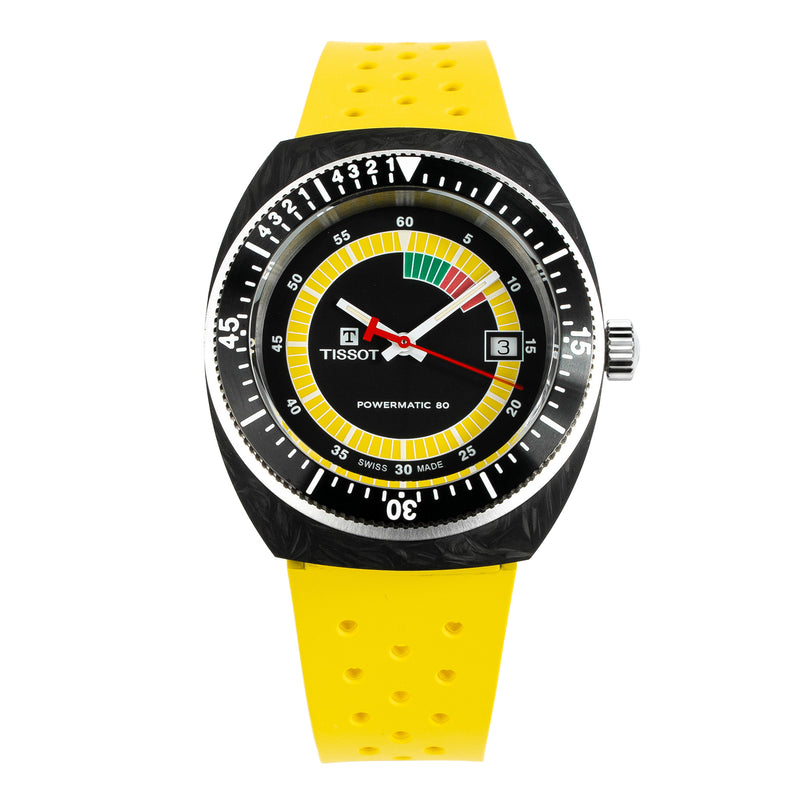 Tissot T-Sport Sideral Powermatic 80 Men's Yellow Watch