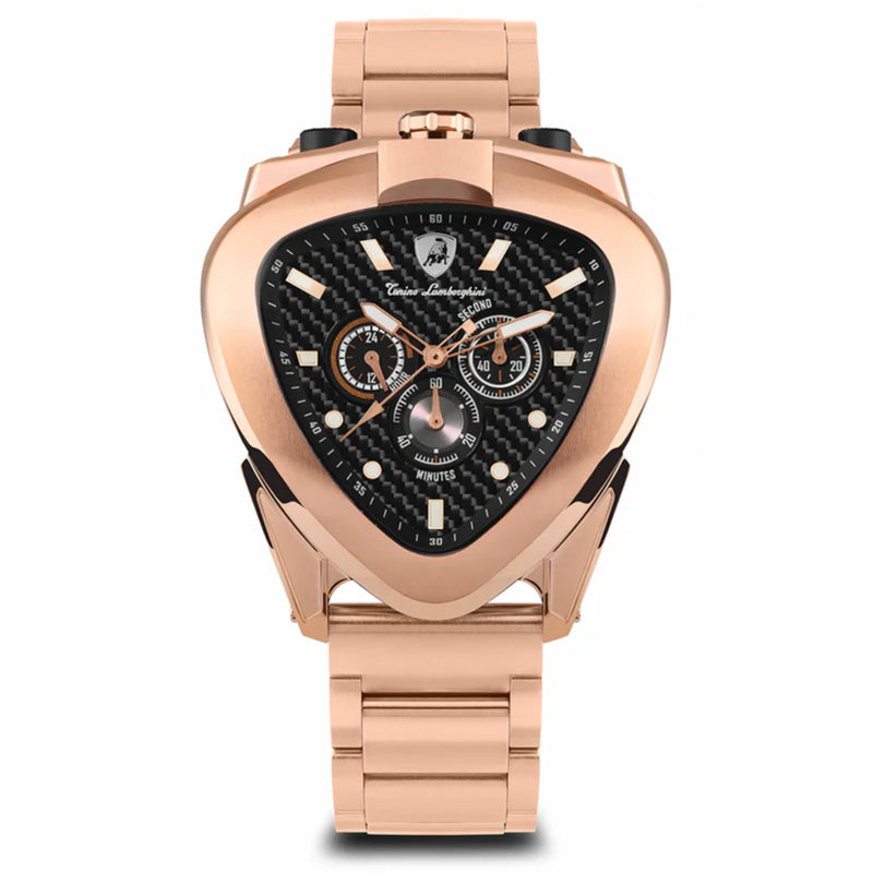 Tonino Lamborghini Spyder 12H Chronograph Steel Rose Gold T20CH-C-B