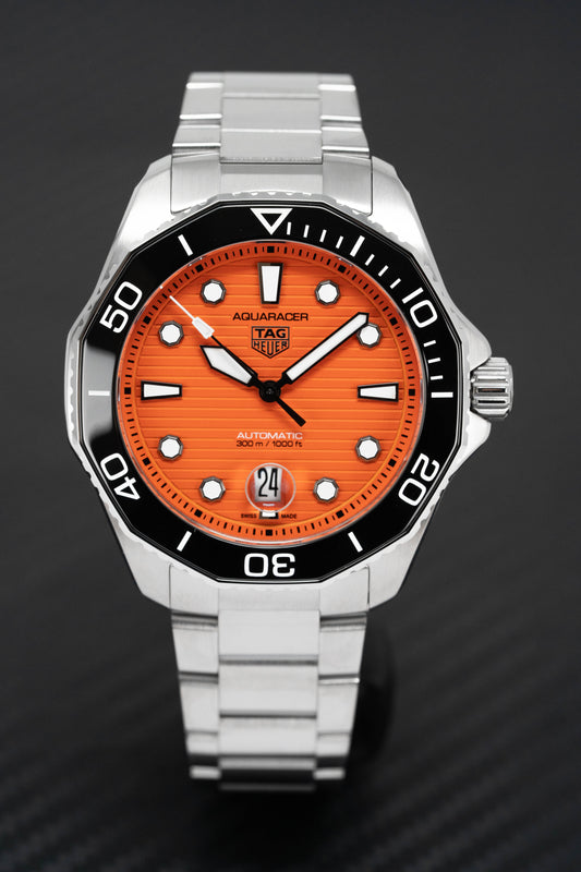 Tag Heuer WBP201F.BA0632 Men's Watch Automatic Aquaracer Professional 300 Diver Orange Watch