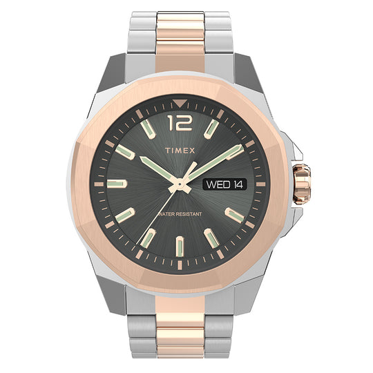 Timex Essex Men's Two-Tone Rose Gold Watch TW2V43100