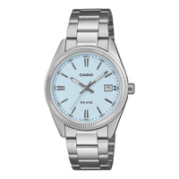 Casio Classic Date Unisex Ice Blue Analogue Watch