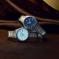 Casio Classic Date Unisex Ice Blue Analogue Watch