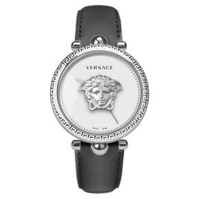 Versace Palazzo Empire Quartz Ladies' Silver Black Watch VCO130017