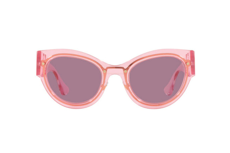 Versace Women's Sunglasses Cat Eye Transparent Pink VE2234 125284
