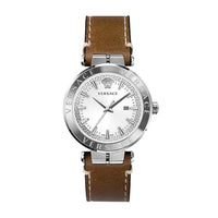 Versace Men's Watch Aion 44mm White Brown VE2F00121
