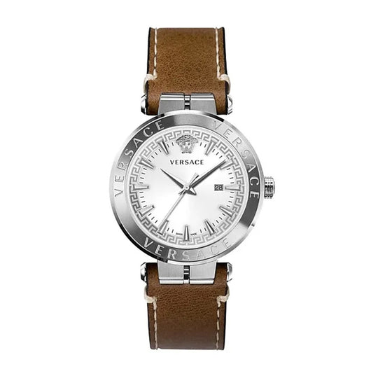 Versace Men's Watch Aion 44mm White Brown VE2F00121