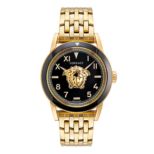 Versace V-Palazzo Men's Gold Watch VE2V00322