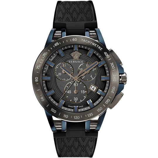 Versace Men's Watch Sport Tech 45mm Black VE3E00221