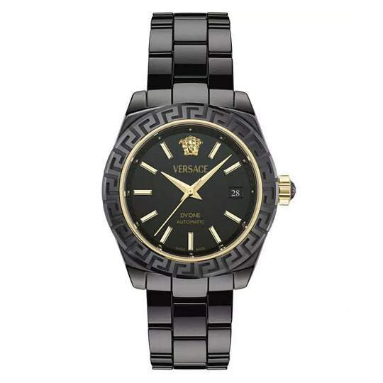 Versace DV One Automatic Black Unisex Watch VE6B00123