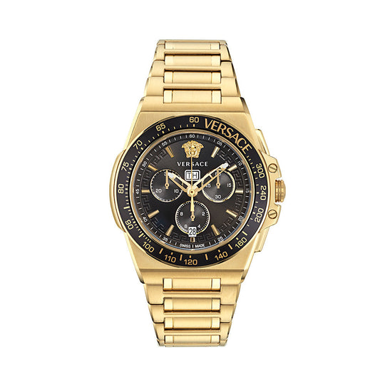 Versace Greca Extreme Men's Gold Watch VE7H00623