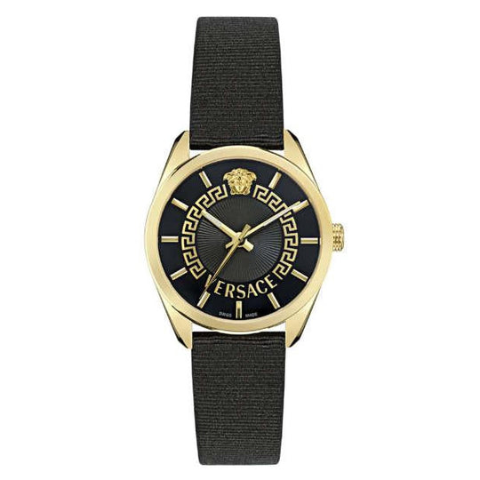 Versace V-Circle Ladies' Black Watch VE8A00224