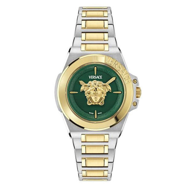 Versace Green Ladies Gold Quartz Watch! New! Sale! Versace Women main image 2