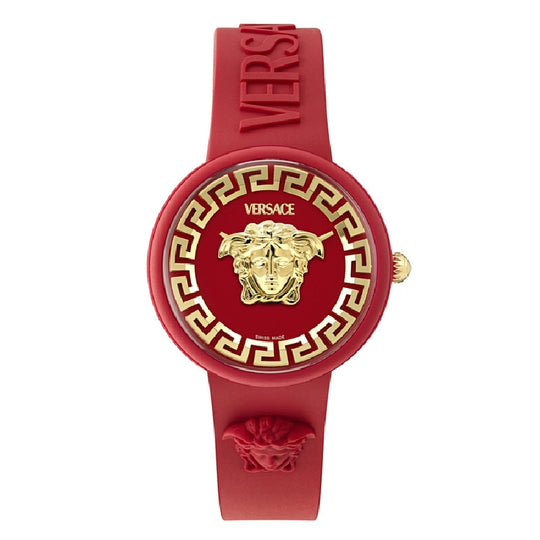 Versace Medusa Pop Ladies’ Red Gold Quartz Watch VE8J00324