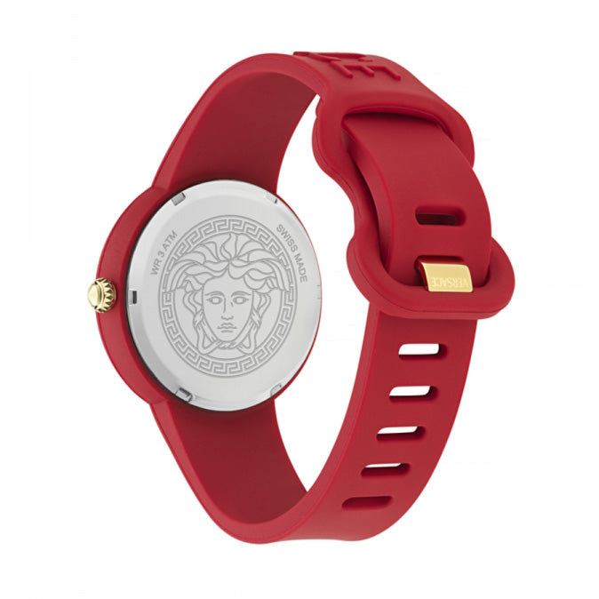 Versace Medusa Pop Ladies’ Red Gold Quartz Watch VE8J00324