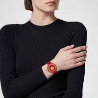 Versace Medusa Pop Ladies’ Red Gold Quartz Watch VE8J00324