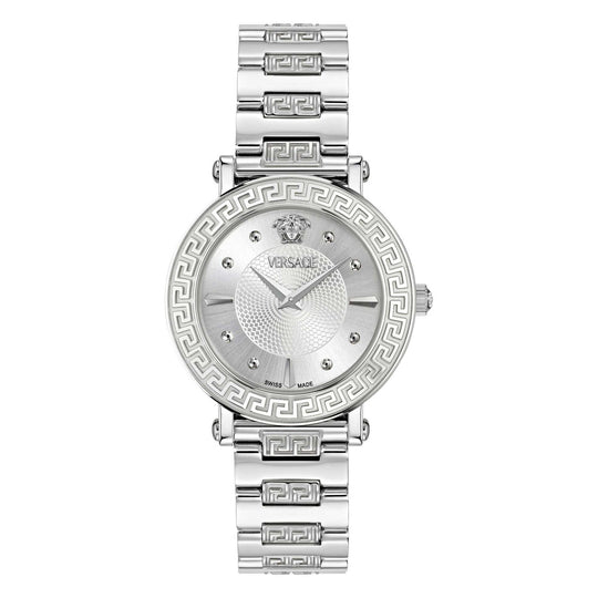 Versace Greca Sphere Ladies’ Silver Watch VE9C00324