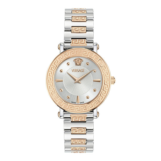 Versace Greca Sphere 30mm Two-Tone Bracelet Ladies Dress Watch