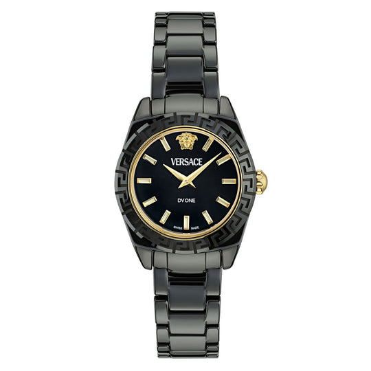 Versace DV One Mini 28mm Black Ladies’ Dress Watch