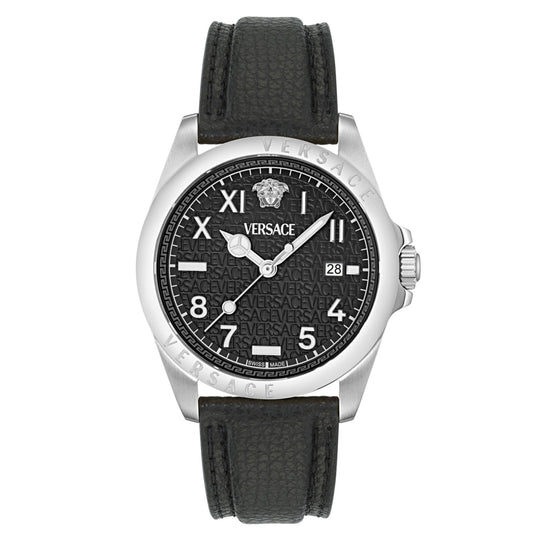 Versace Anteo Men’s Black Silver Watch VE9H00124