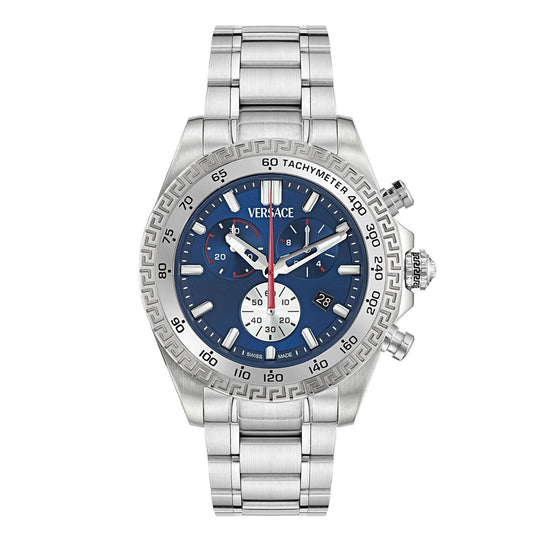 Versace Chrono X 44mm Blue Men’s Chronograph Watch