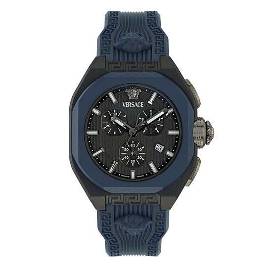 Versace V-Legend 44mm Black Men’s Chronograph Watch