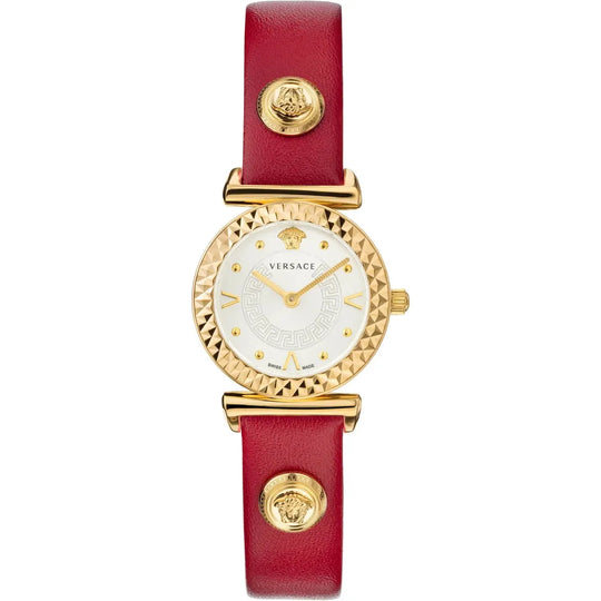 Versace Ladies Watch Mini Vanity Red VEAA01220
