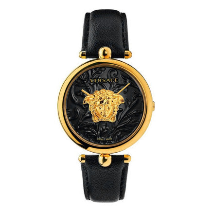 Versace Palazzo Empire Barocco Ladies' Black Gold Watch VECO01420