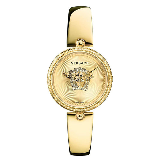 Versace Ladies Watch Palazzo Empire 34mm Gold Band VECQ00618