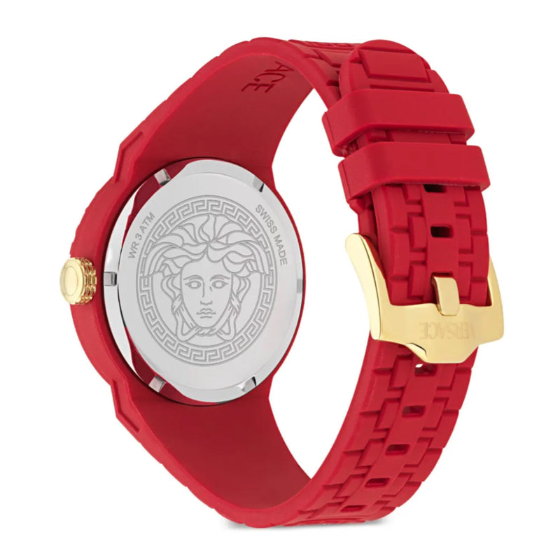 Versace V-Pop Men’s Red Gold Quartz Watch VEEFA0124