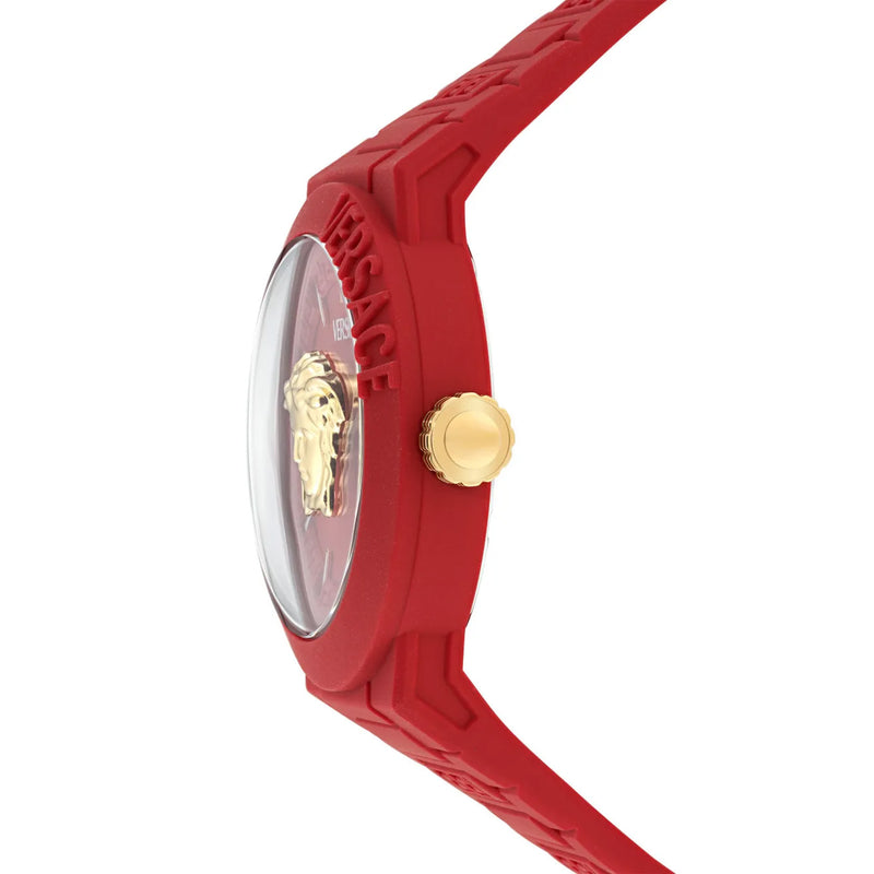 Versace V-Pop Men’s Red Gold Quartz Watch VEEFA0124
