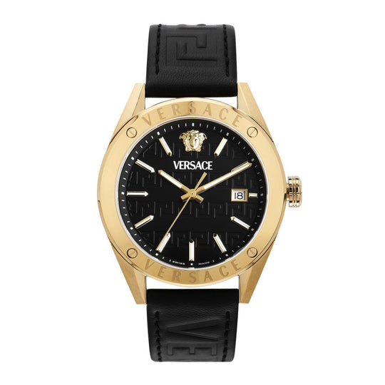 Versace Athletics 41mm Black Gold Men’s Dress Watch