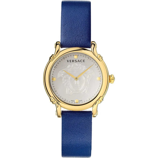 Versace Ladies Watch Safety Pin Blue VEPN00420