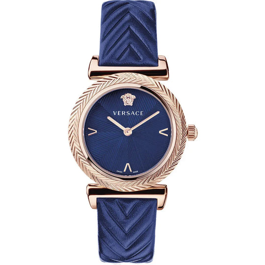 Versace Ladies Watch V-Motif 35mm Blue VERE01720