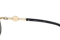 Versace Unisex Sunglasses Pilot Pale Gold VE2236 12526G