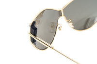 Versace Women's Sunglasses Cat Eye Pale Gold Silver Mirror VE2239 12526G