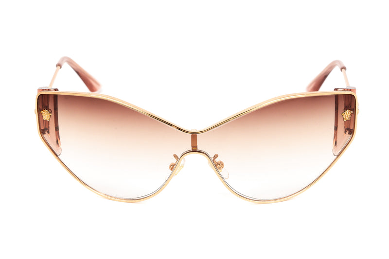 Versace Women's Sunglasses Cat Eye Rose Gold/Pink Graduated VE2239 14120P