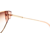Versace Women's Sunglasses Cat Eye Rose Gold/Pink Graduated VE2239 14120P