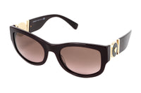Versace Women's Sunglasses Cat Eye Transparent Red VE4372 512314
