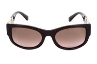Versace Women's Sunglasses Cat Eye Transparent Red VE4372 512314