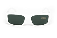 Versace Unisex Sunglasses Rectangular White/Green VE4385 532771
