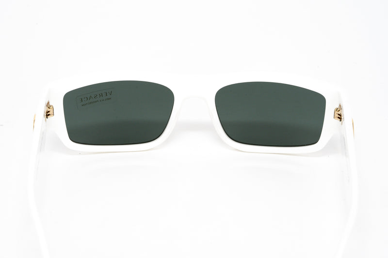 Versace Unisex Sunglasses Rectangular White/Green VE4385 532771